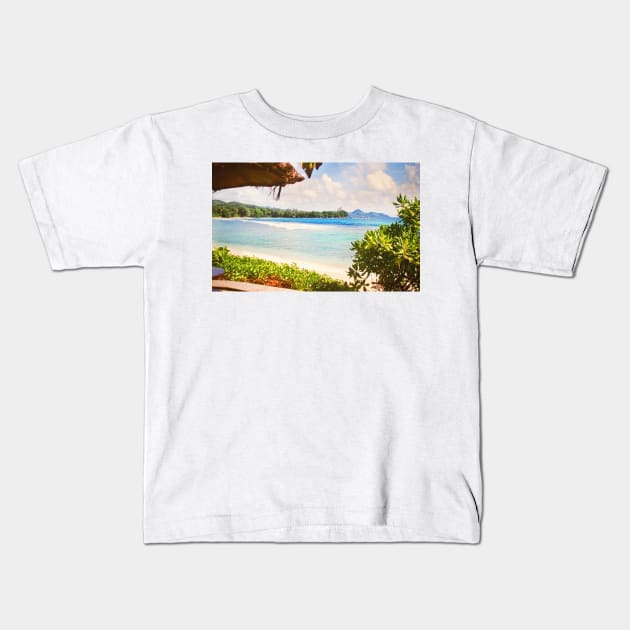 Seychelles. Meridien Barbarons. Indian Ocean. Kids T-Shirt by terezadelpilar